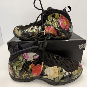 Nike Air Foamposite One Floral Women’s Sneakers Size 8.5 AA3963-002